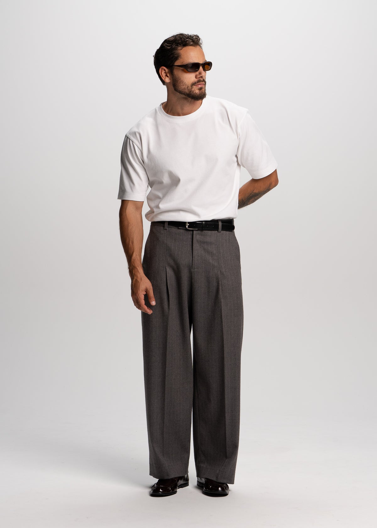 white heavyweight relaxed t-shirt